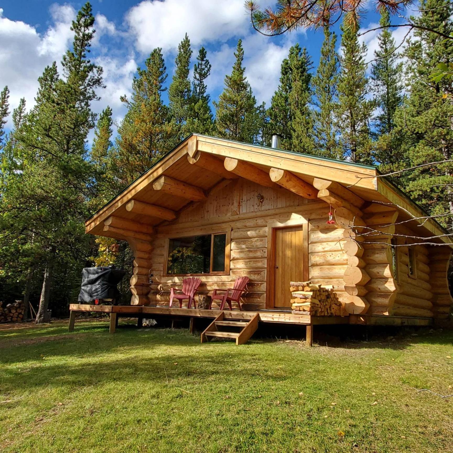 Rocky Mountain Escape Dome & Log Cabin Rentals - Rock Lake Rock Lake Lodge Provincial Park Exterior photo